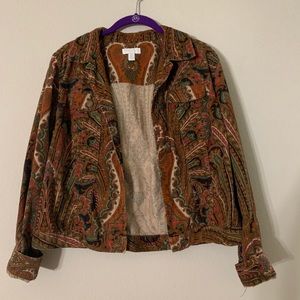vintage corduroy jacket